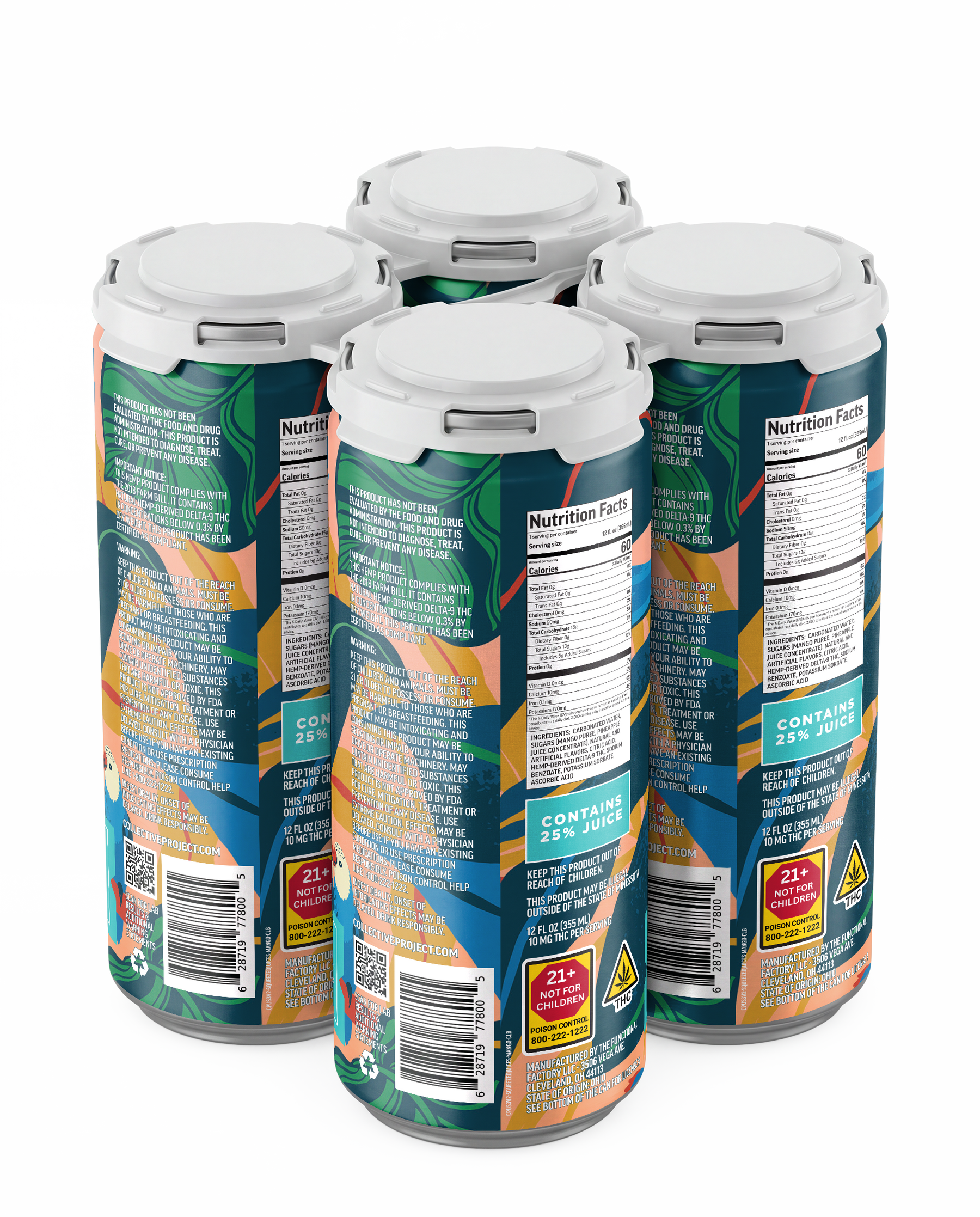 Mango, Pineapple & Coconut