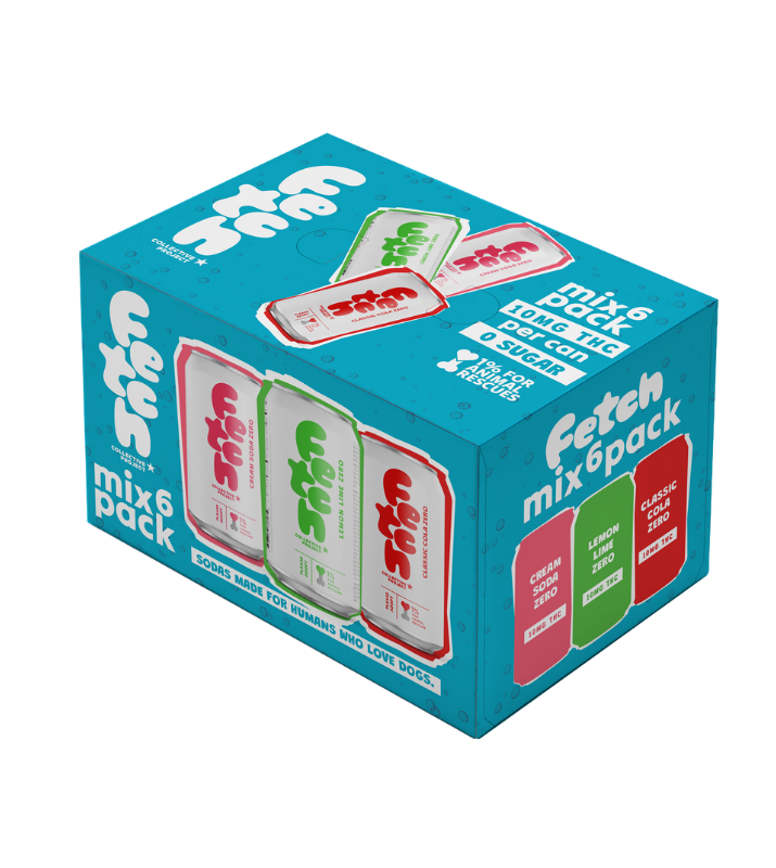 Fetch Soda Variety 6-Pack
